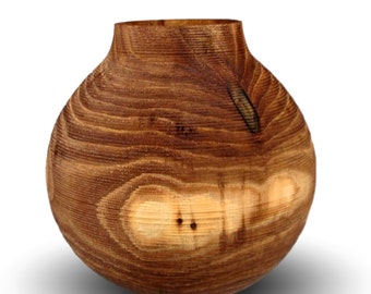 Stone and Elm - Elm Wood Pot - Handmade Home Decor - Sale