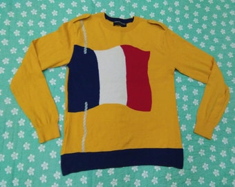 vintage CASTELBAJAC SHIRT long sleeve womens fits to size M
