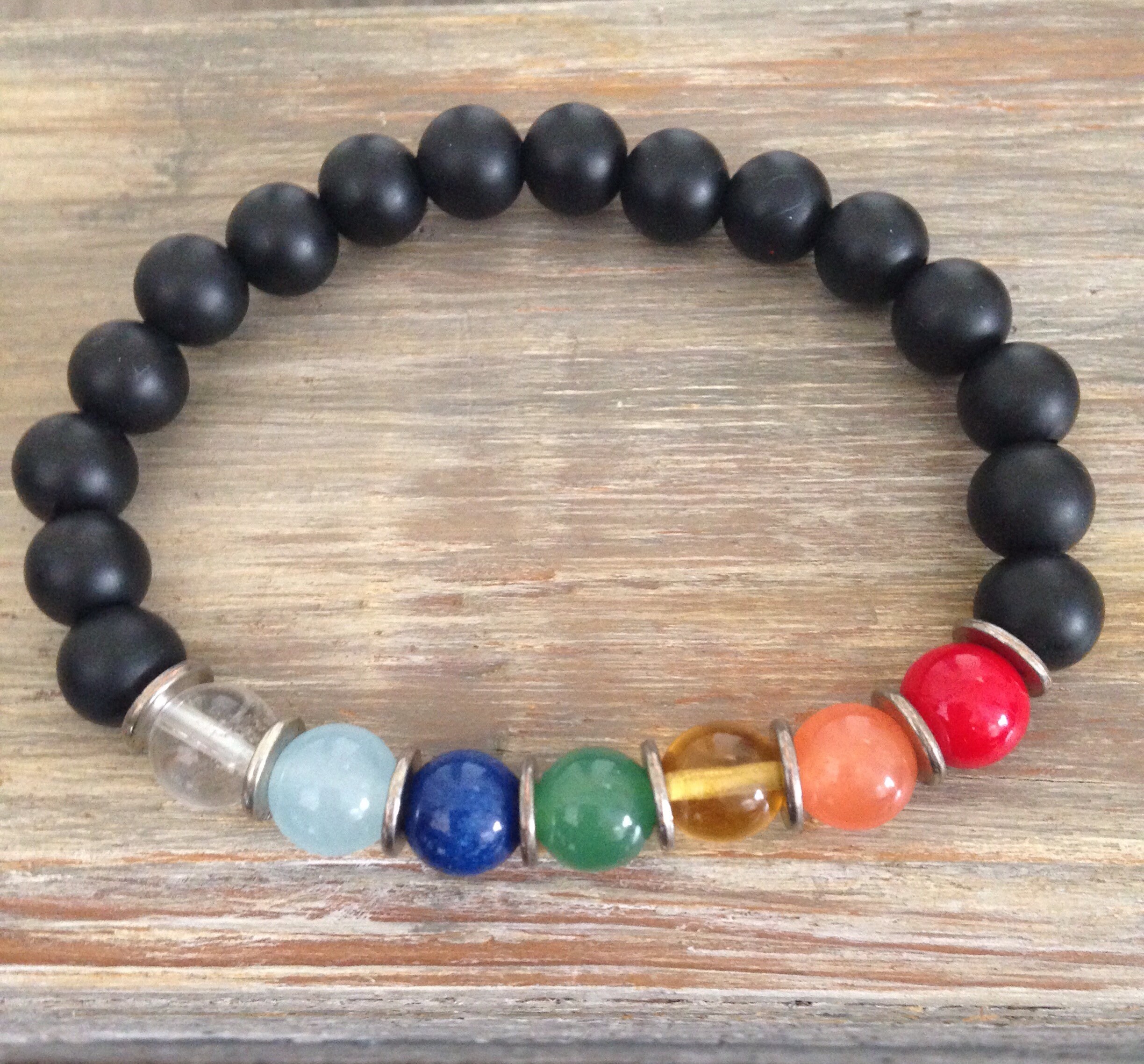 7 Chakras Bracelet Yoga Bracelet Spiritual Seven Chakras