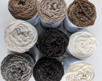 Soft Shetland Wool Handspun Yarn - Kit to make Sheep Heid Hat