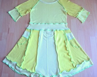 Upcycled Clothing/Recycled Sweaters/Eco/Sweater Dress/Festival Clothing/Funky Clothing/Boho Clothing/Unique Clothing/Knitwear/OOAK/For Women