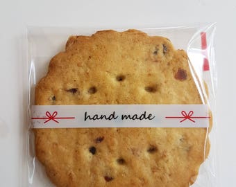 20 Self seal plastic bags, Self Seal Cello Bags, Self Sealing bags, Self Adhesive Bags, Self Adhesive Cello Bags, peel and stick, Cookie bag