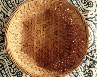 woven winnowing basket