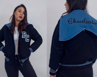 Vintage cheerleader varsity jacket