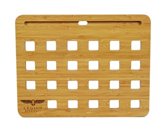 Laptop Lap Desk Board | Multi Tasking Bed Tray Board | Vent Holes | Lap Tray with Tablet Phone Slot & Mouse Pad | Serving Bed Tray