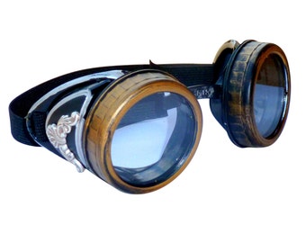 Steampunk GogGLes VicTORian Novelty Glasses cosplay Antique filigree S1