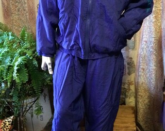 Vintage Reebok nylon track suit