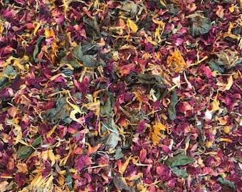 Signature mix: 1 (ONE) lb. Dried Herbs for Chicken nesting box for Happy hens