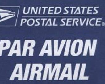 First Class International Mail Postage Add On