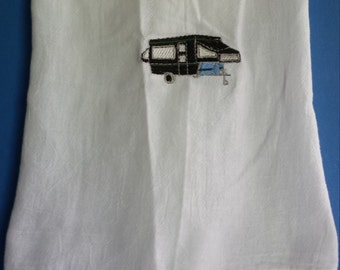 Flour Sack Towel Pop Up Camper