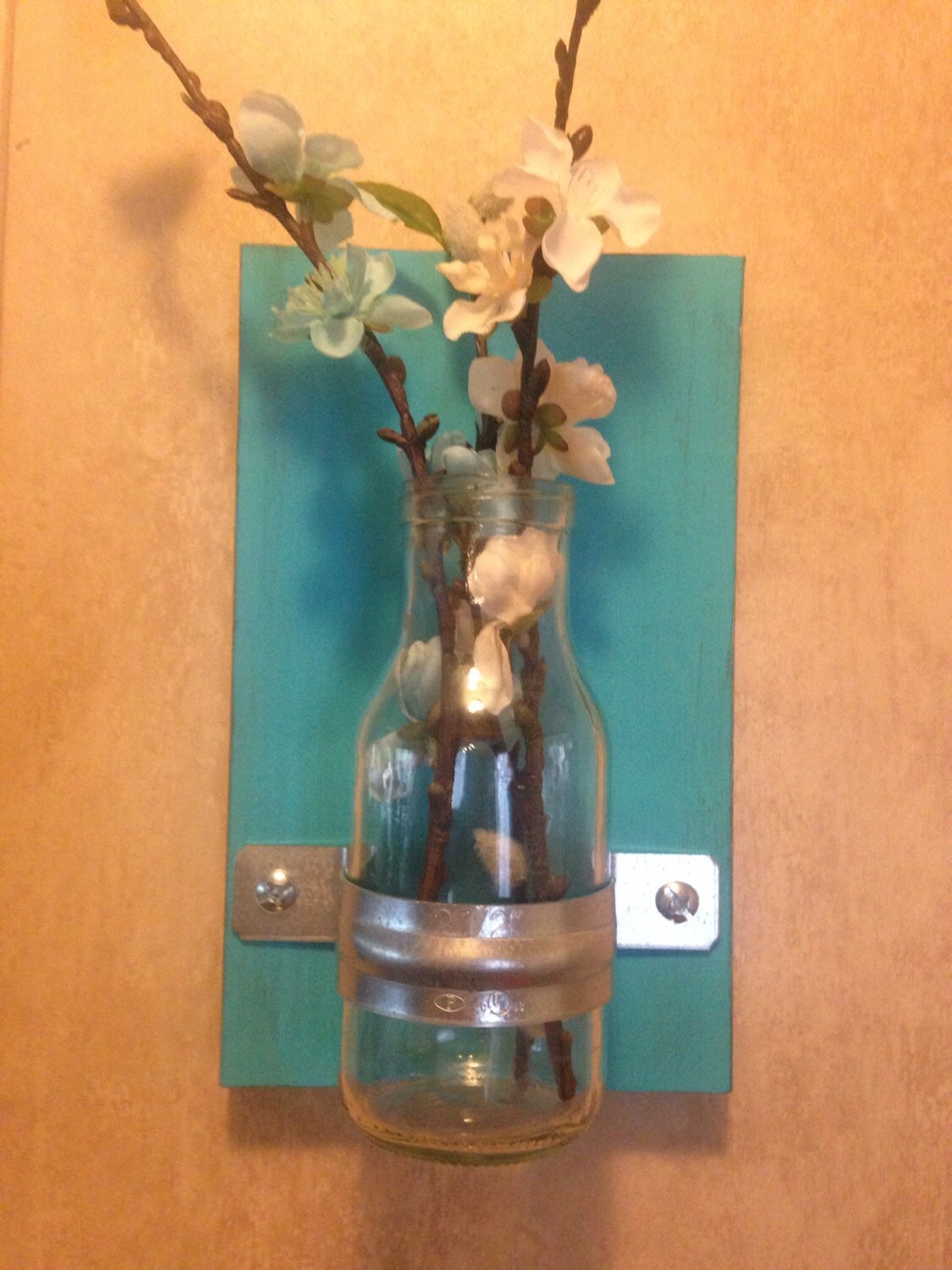 Rustic Wall Vases Set of 2