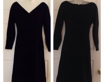 Gorgeous Black Anne Fogarty Vintage Dress