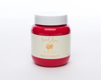 Sarah Jayne Signature Chalk Paint - Miss Scarlett - FREE P&P