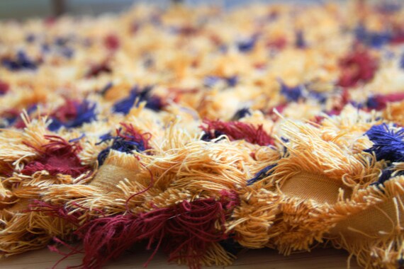 Marigold Orange California Retro Shag Rug bedroom vintage Marigold Orange California Retro Shag Rug bedroom vintage