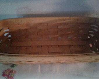 Vintage Longaberger Loaf Basket