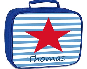 Personalised Lunch Bag- Insulated Lunch Bag -Boys Lunch Bag - School Lunch Bag - Various Designs