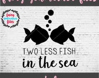 Two less fish | Etsy