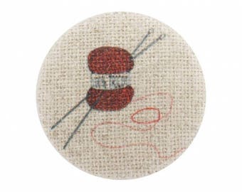 Side button wool
