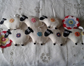 Flock of Sparkly Sheep