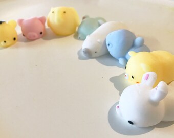 Adorable Kawaii Squishy Mochi Healing Stress Relief Toys