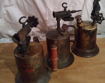 Vintage Kerosene Blow Torches--collectibles