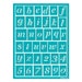 Stencil, Letter Stencil, Alphabet Stencil, Adhesive Stencil, Wall Stencil, Stencil for Painting, Stencil Pattern, Glass Etching Stencil, ABC