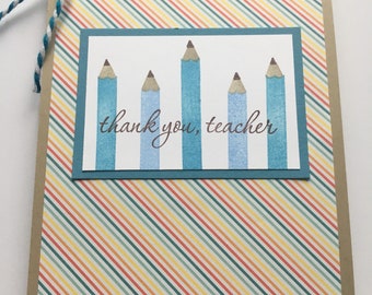 Thank You, Teacher Card