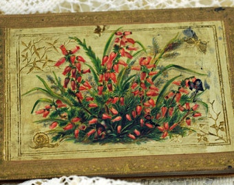 Antique 1888 Autograph Book With Writing #60