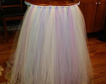 High Chair Tutu Skirt