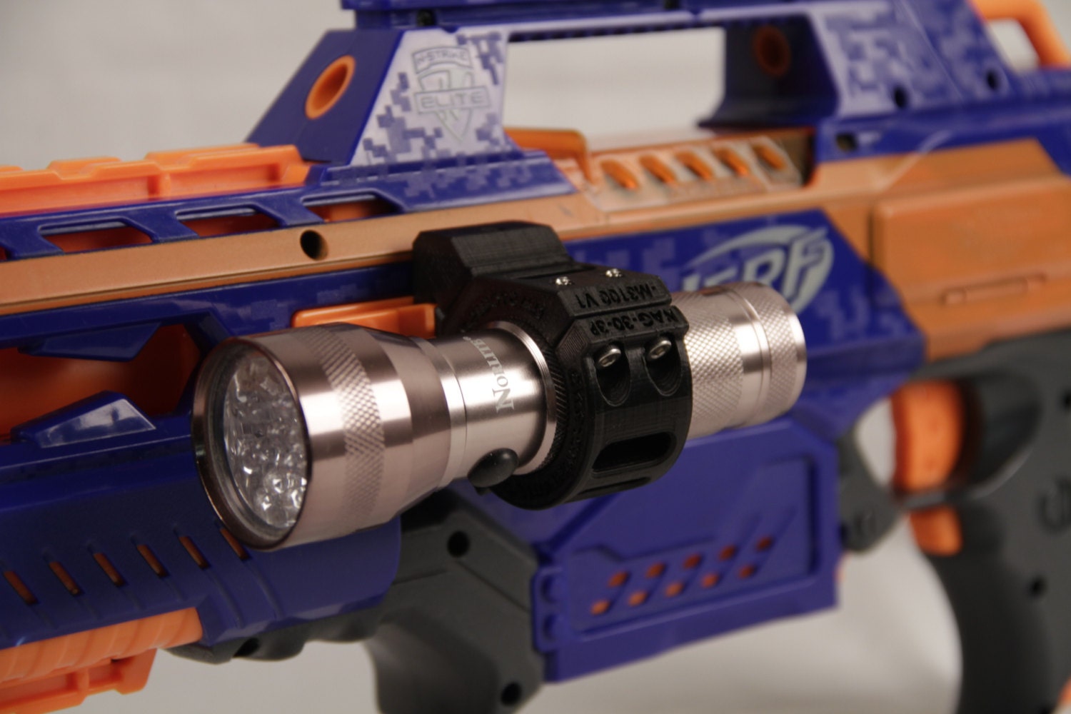 nerf gun laser light