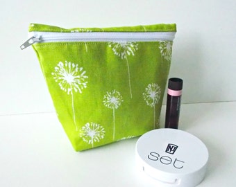 Cosmetic Pouch - Small Makeup Bag - Toiletry Bag - Cosmetic Bag - Waterproof Bag - Wet Bag