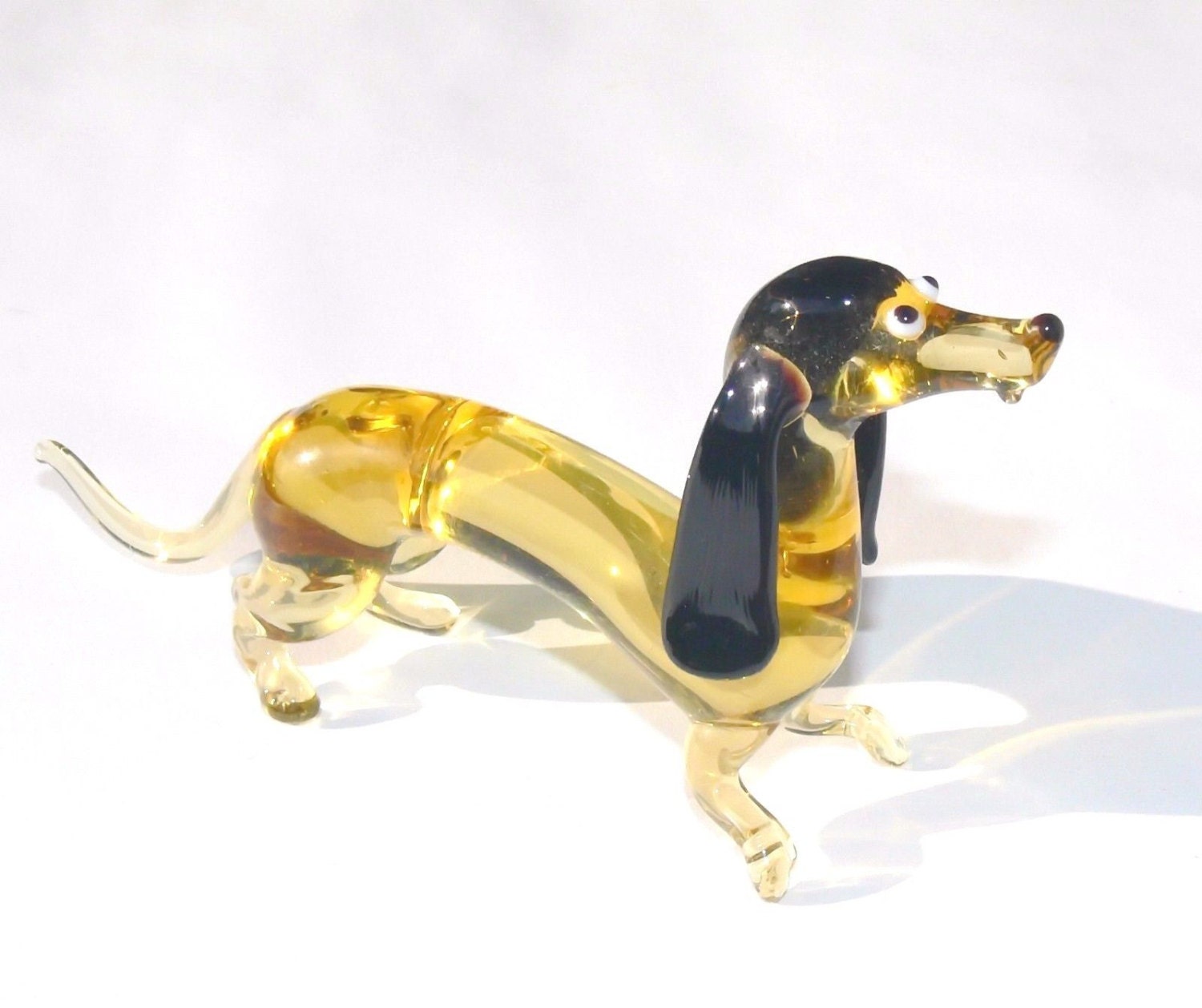 murano glass dog