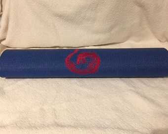 Embroidered Yoga Mats