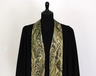 Clergy Stole, Bookbinder #27, Pastor Stole, Minister Stole, 54" Length, Pastor Gift, Vestments