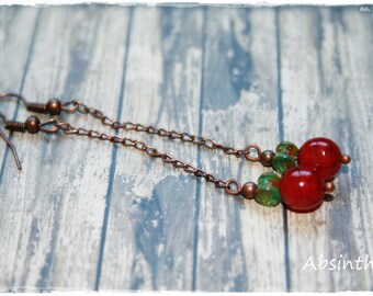 -Pierced earrings - Elegance Collection-