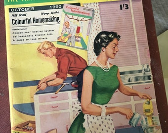 Vintage Homemaker The Practical How-To-Do-It monthly October 1960 magazine