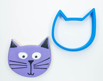Whimsy Cat Cookie Cutter | Cat Cookie Cutter | Kitten Cookie Cutter | Custom Cookie Cutters | Unique Cookie Cutters | 3D Cookie Cutters