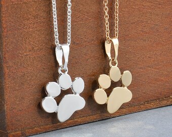 Dog Paw Footprint Pendant