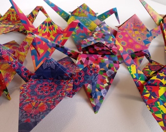 1000 Origami Cranes- Kaleidoscope