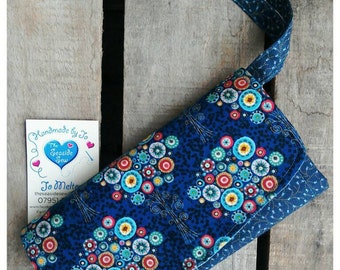 Clutch Wallet | NCW | small bag | purse | evening bag | blue bag