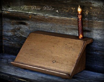 Primitive Wooden Book Rest ~ Primitive Home Decor ~ Rustic Home Decor ~ Farmhouse Decor ~ Primitive Decor ~ Country Decor ~ Rustic Decor