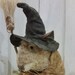 Miss Brimfield, A Primitive Folk Art Mouse Witch Pattern