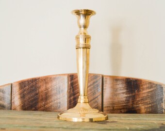 Brass Candlestick Holder ; Antique Brass Candlestick Holder ; Vintage Brass Candlestick Holder ; Antique Brass Candlestick ; Candleholder 10
