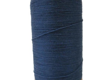 Organic Thread, 300 yards/spool, Multi-Purpose, GOTS Certified, Eco-Friendly Dye, Sapphire Blue