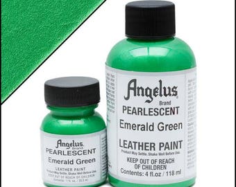 Angelus Pearlescent Paint Emerald Green