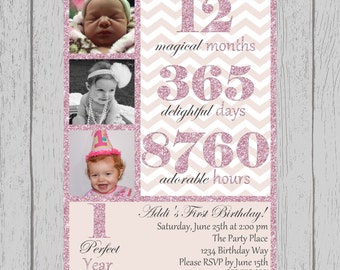 1st Birthday Party Invitation