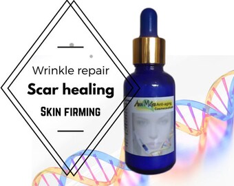 Anti-aging Multi-Peptide SERUM Wrinkle Repair/Skin Firming/Scar Healing Copper Peptide Argireline Matrixyl Syn-Coll Pepha Tight DMAE
