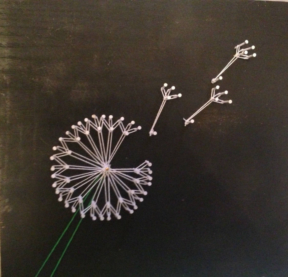 dandelion string art