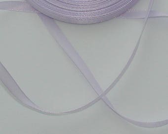 1 m width 6.7 mm Lavender satin ribbon