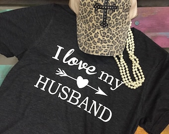 I LOVE MY HUSBAND soft style shirt